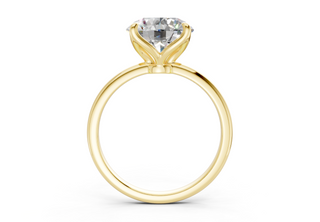 Zaya Solitaire 2mm Enagaement Ring