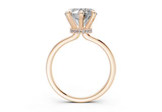 Ines Solitaire 1.8mm Enagaement Ring