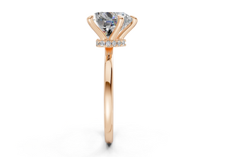 Ines Solitaire 1.8mm Enagaement Ring