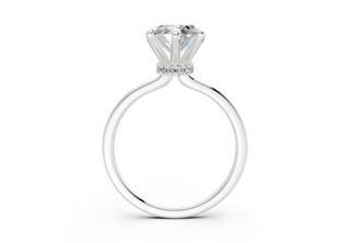Ines Solitaire 1.8mm Enagaement Ring