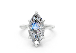 Ines Solitaire 1.8mm Enagaement Ring