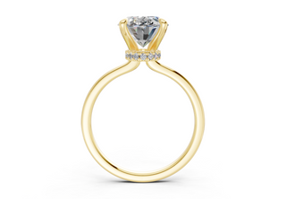 Ines Solitaire 1.8mm Enagaement Ring