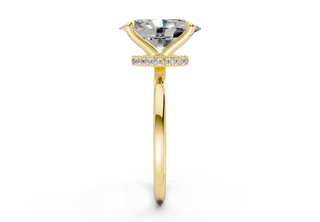 Ines Solitaire 1.8mm Enagaement Ring