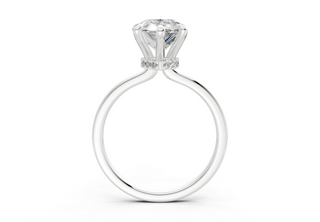 Ines Solitaire 1.8mm Enagaement Ring
