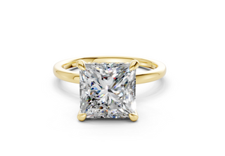 Ines Solitaire 1.8mm Enagaement Ring