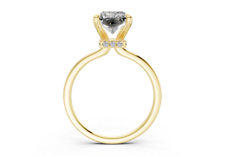 Ines Solitaire 1.8mm Enagaement Ring