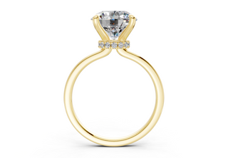 Ines Solitaire 1.8mm Enagaement Ring