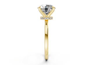Ines Solitaire 1.8mm Enagaement Ring