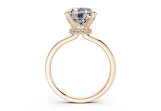 Ines Solitaire 1.8mm Enagaement Ring