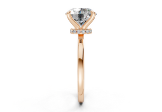 Ines Solitaire 1.8mm Enagaement Ring