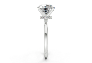Ines Solitaire 1.8mm Enagaement Ring