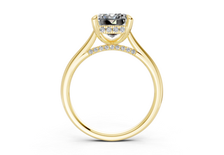 Maelle Solitaire 2mm Enagaement Ring
