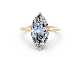 Maelle Solitaire 2mm Enagaement Ring