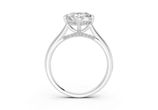 Maelle Solitaire 2mm Enagaement Ring