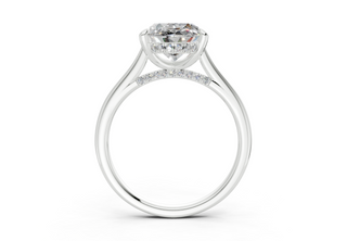 Maelle Solitaire 1.8mm Enagaement Ring