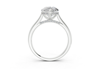 Maelle Solitaire 2mm Enagaement Ring