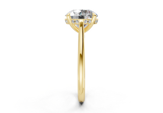 Maelle Solitaire 2.3mm Enagaement Ring