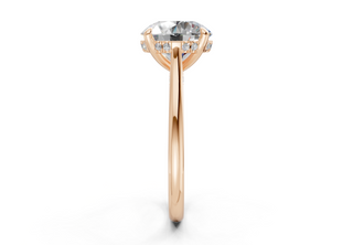 Maelle Solitaire 2.3mm Enagaement Ring
