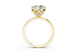 Vivienne Solitaire 1.8mm Enagaement Ring