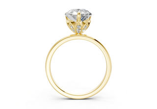 Vivienne Solitaire 1.8mm Enagaement Ring