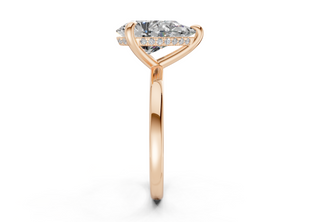 Fenna Solitaire 2.3mm Enagaement Ring