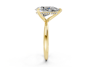 Novelle Solitaire 1.6mm Enagaement Ring