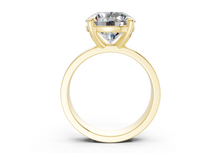 Verna Solitaire 4mm Enagaement Ring