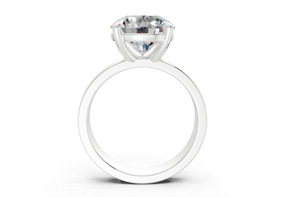 Verna Solitaire 4mm Enagaement Ring