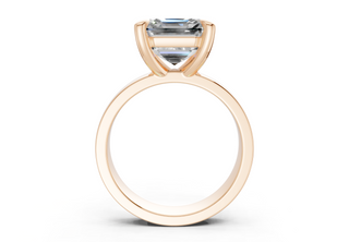 Verna Solitaire 4mm Enagaement Ring