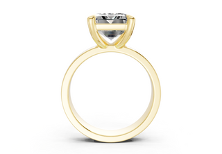Verna Solitaire 4mm Enagaement Ring