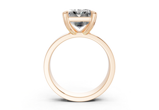 Verna Solitaire 4mm Enagaement Ring