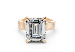 Verna Solitaire 4mm Enagaement Ring