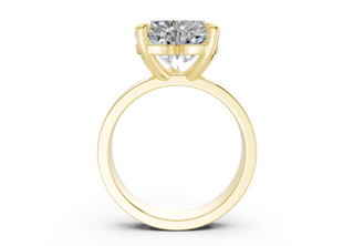 Verna Solitaire 4mm Enagaement Ring