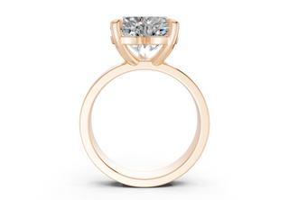 Verna Solitaire 4mm Enagaement Ring