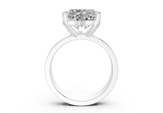 Verna Solitaire 4mm Enagaement Ring