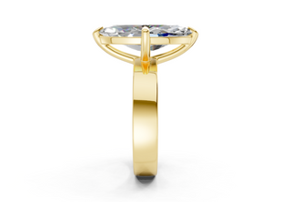 Verna Solitaire 4mm Enagaement Ring