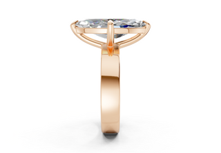 Verna Solitaire 4mm Enagaement Ring