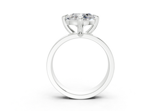 Verna Solitaire 4mm Enagaement Ring