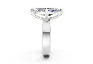 Verna Solitaire 4mm Enagaement Ring
