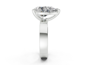 Verna Solitaire 4mm Enagaement Ring