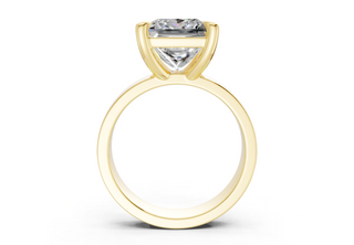 Verna Solitaire 4mm Enagaement Ring