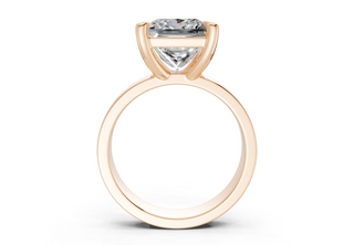 Verna Solitaire 4mm Enagaement Ring