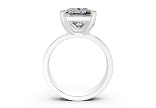 Verna Solitaire 4mm Enagaement Ring