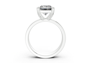 Verna Solitaire 4mm Enagaement Ring