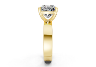Verna Solitaire 4mm Enagaement Ring