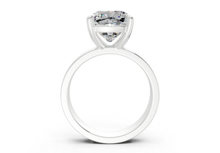 Verna Solitaire 4mm Enagaement Ring