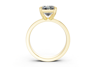 Elva Solitaire 3mm Enagaement Ring