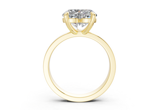 Elva Solitaire 3mm Enagaement Ring