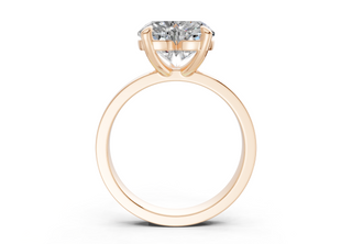 Elva Solitaire 3mm Enagaement Ring