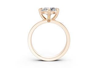 Elva Solitaire 3mm Enagaement Ring